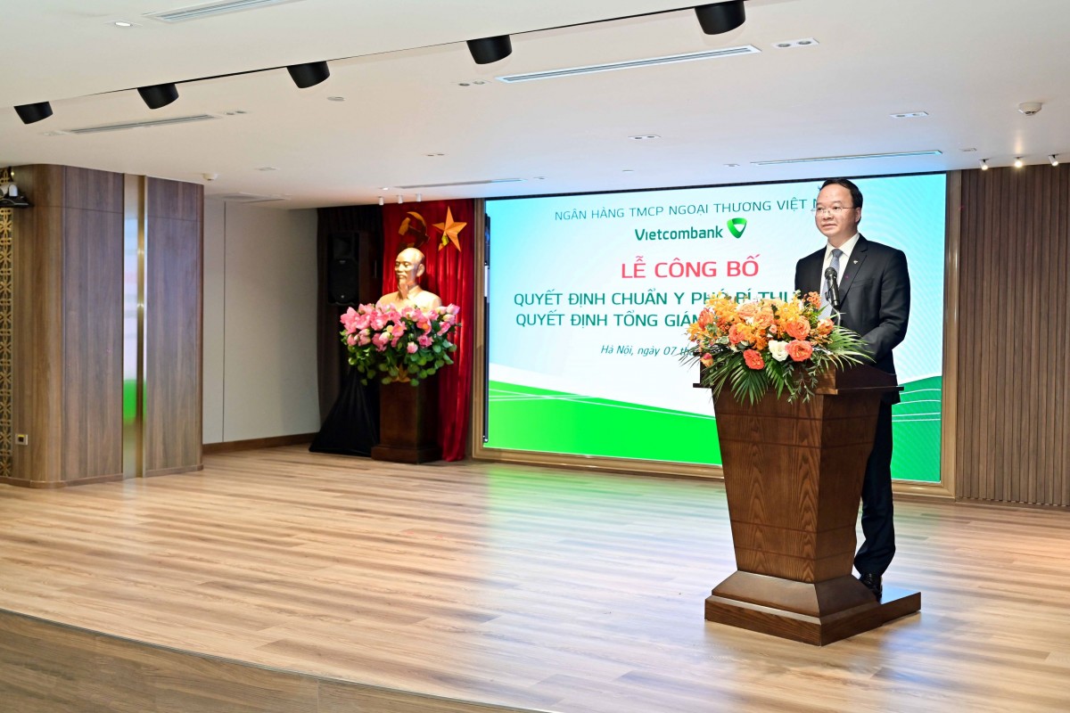 Vietcombank bổ nhiệm tân Tổng Giám đốc Vietcombank bổ nhiệm tân Tổng Giám đốc