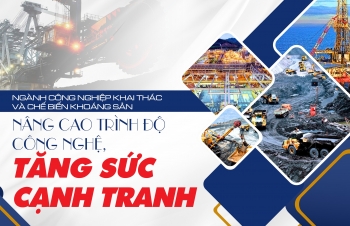 Tích cực đổi mới công nghệ khai thác, chế biến khoáng sản