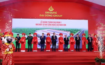 Khánh thành Nhà máy Cơ khí công nghệ cao Nghi Sơn