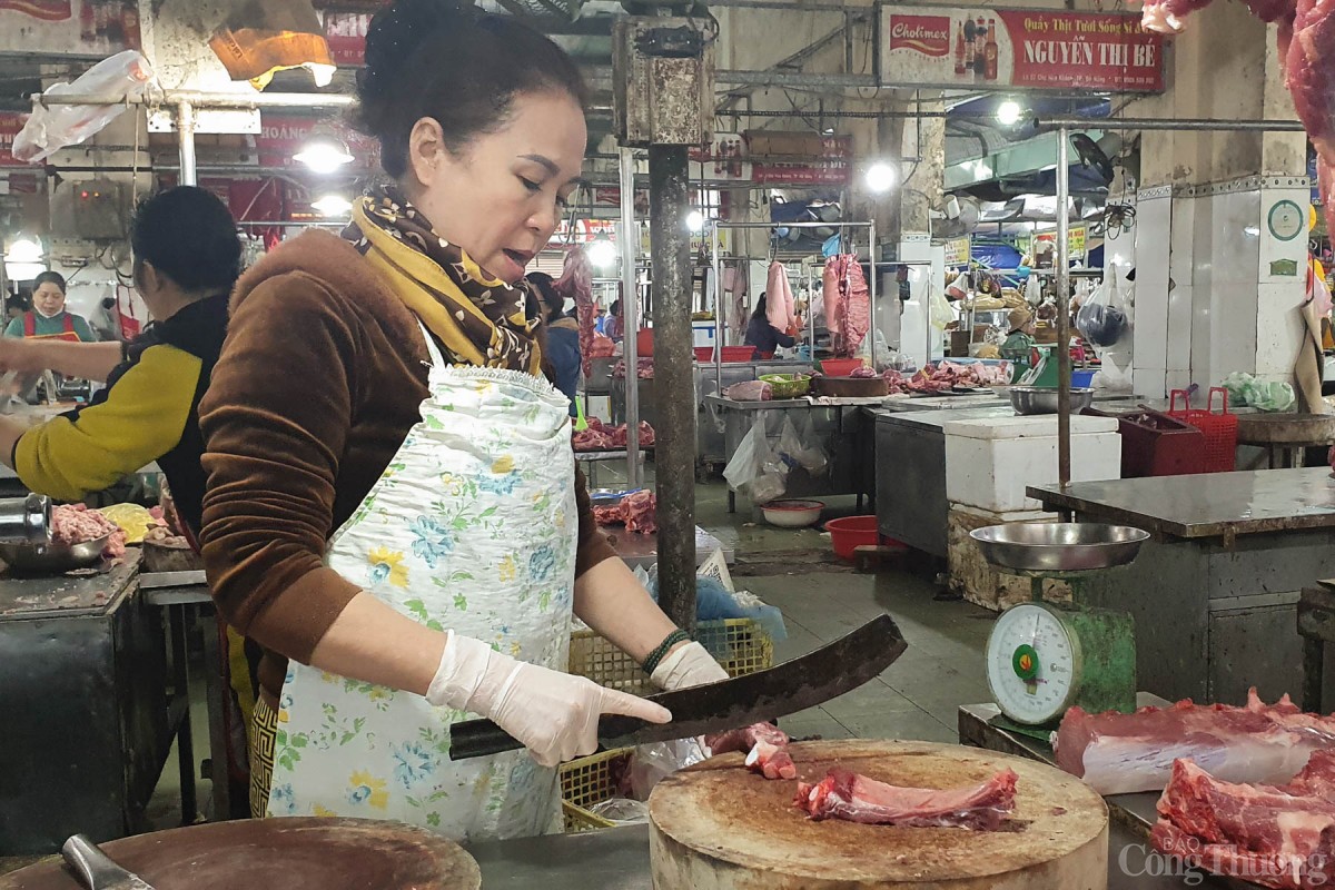 Giá thịt heo tại thành phố Đà Nẵng liên tục tăng trong khi sức mua giảm