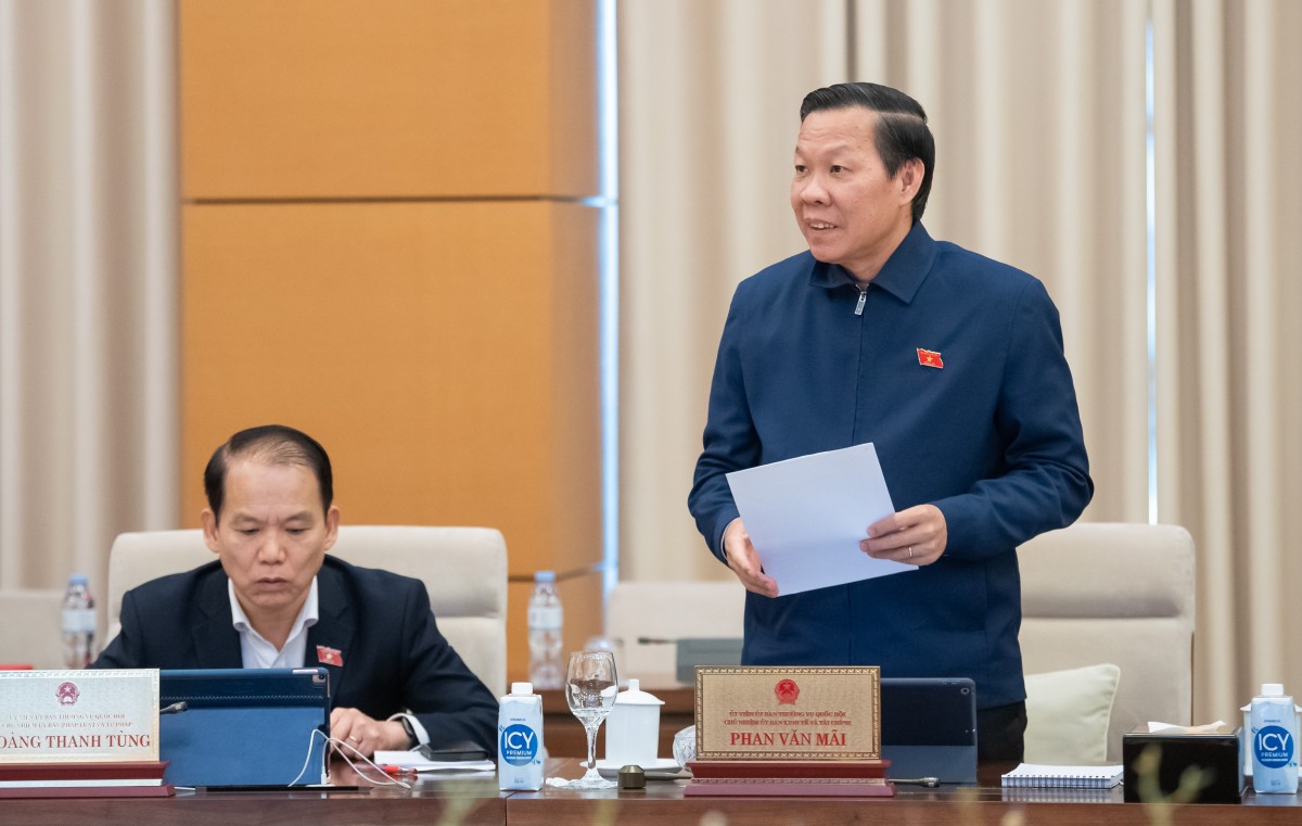 Chủ nhiệm Ủy ban Kinh tế và Tài chính Phan Văn Mãi Chủ nhiệm Ủy ban Kinh tế và Tài chính Phan Văn Mãi