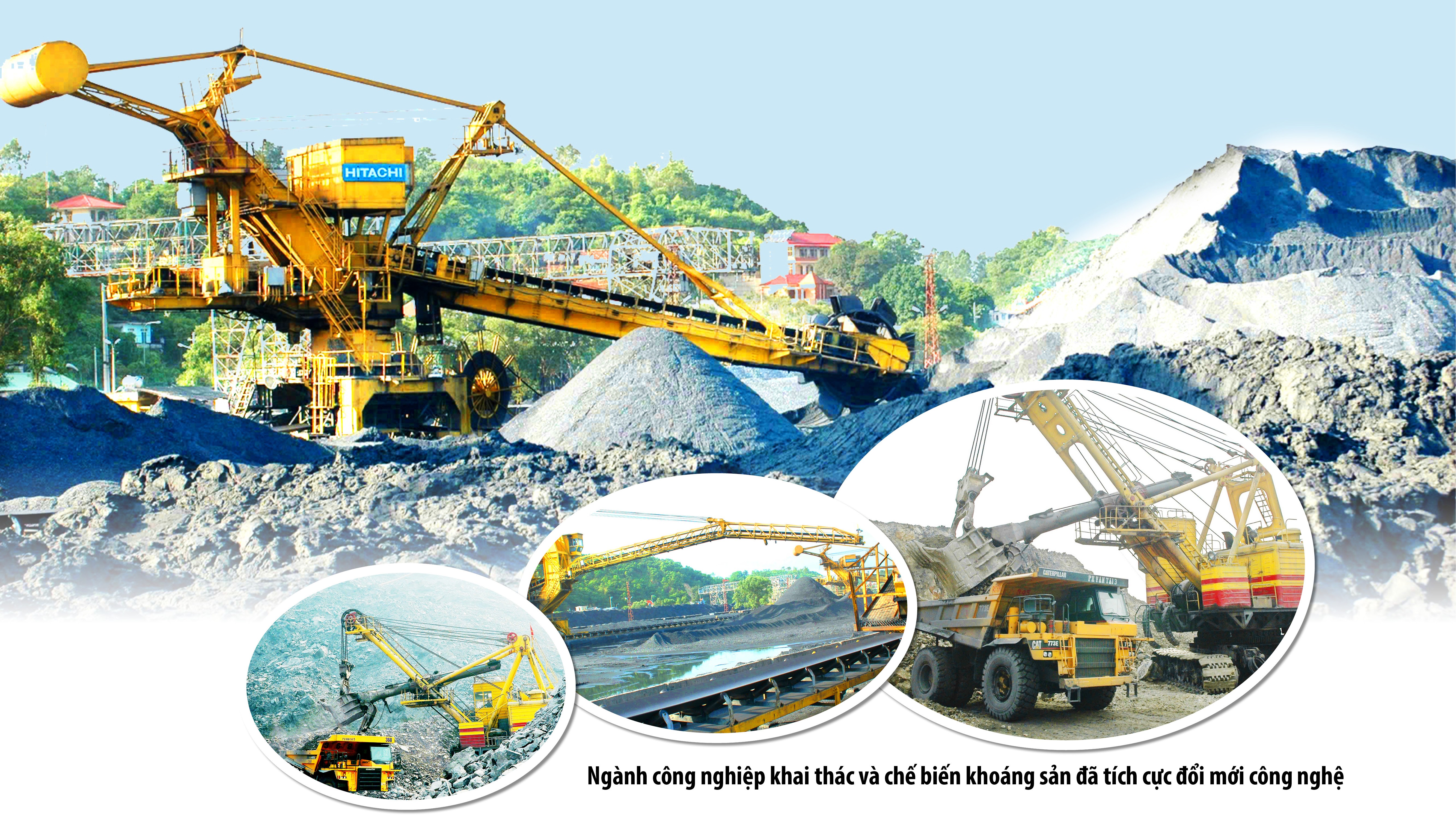 Công nghiệp khai thác-chế biến khoáng sản tăng sức cạnh tranh