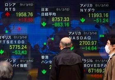 Chứng khoán Châu Á lao dốc, hợp đồng tương lai giảm mạnh Chứng khoán Châu Á lao dốc, hợp đồng tương lai giảm mạnh