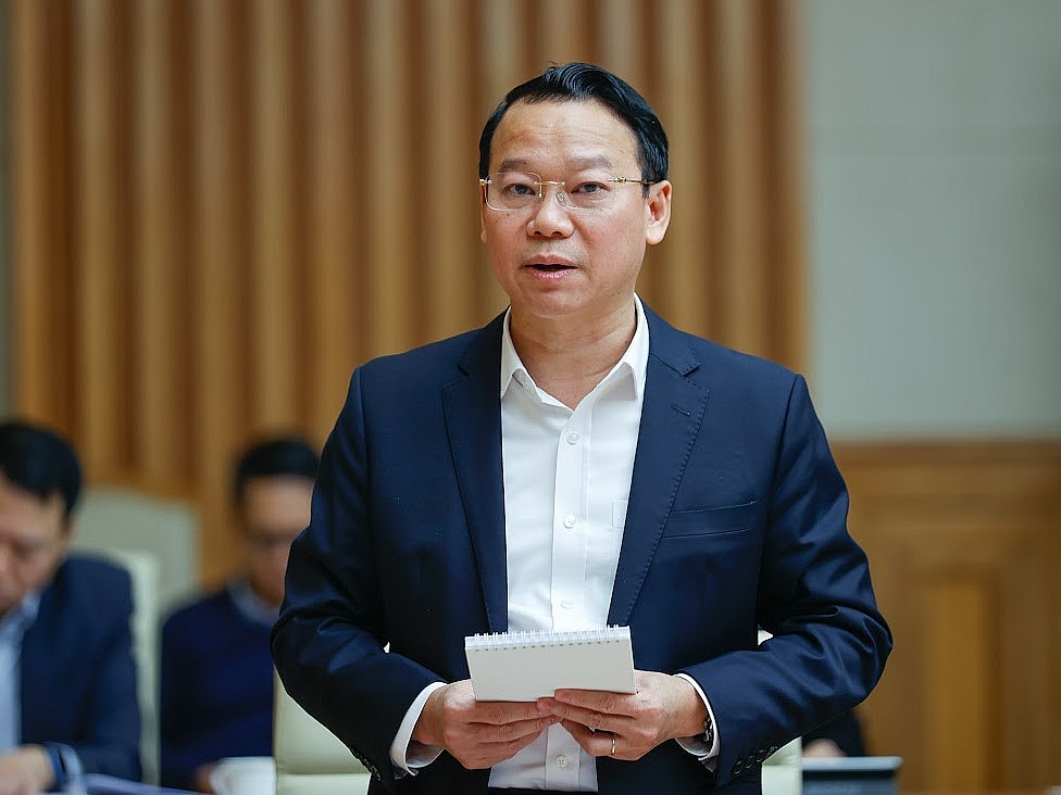 Bộ trưởng Bộ Nông nghiệp và Môi trường Đỗ Đức Duy phát biểu tại phiên họp - Ảnh: VGP/Nhật Bắc Bộ trưởng Bộ Nông nghiệp và Môi trường Đỗ Đức Duy phát biểu tại phiên họp - Ảnh: VGP/Nhật Bắc