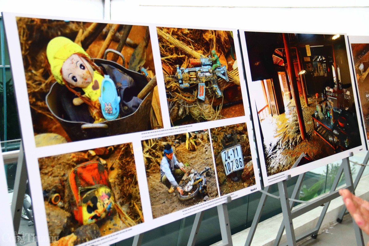 Người dân làng Nủ chia sẻ khoảnh khắc vượt bão Yagi