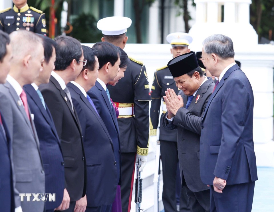 Tổng Bí thư Tô Lâm chính thức thăm cấp Nhà nước Cộng hoà Indonesia