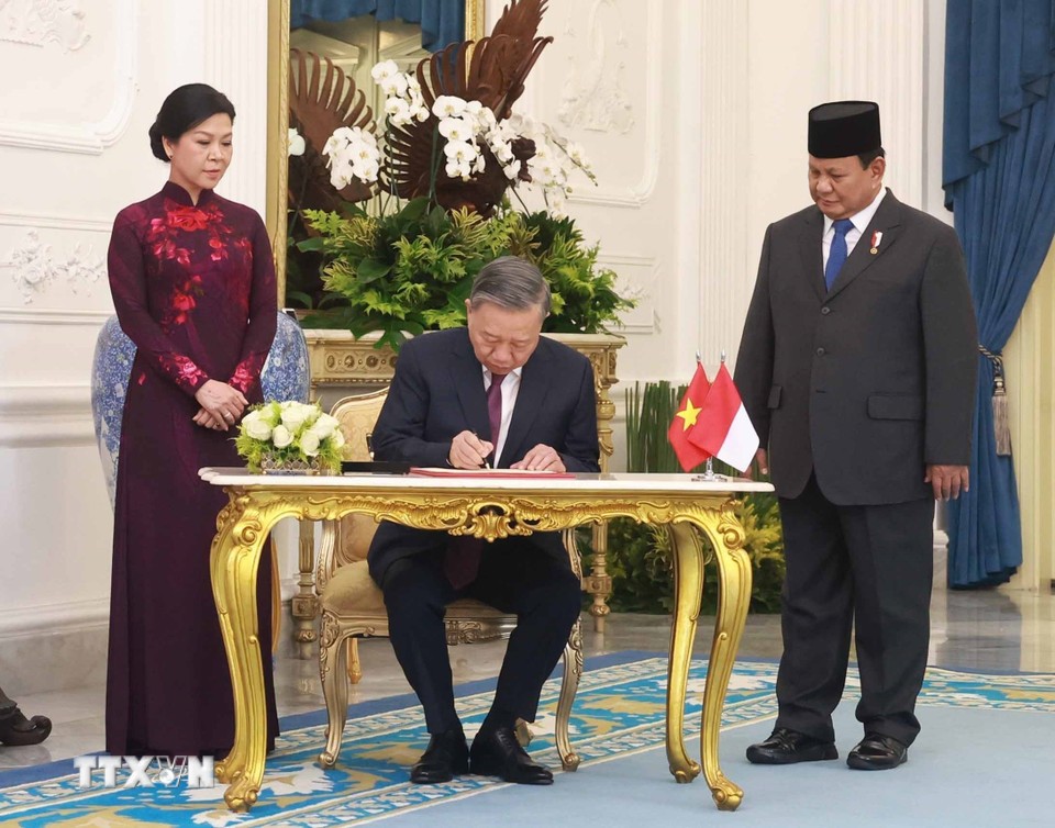 Tổng Bí thư Tô Lâm chính thức thăm cấp Nhà nước Cộng hoà Indonesia