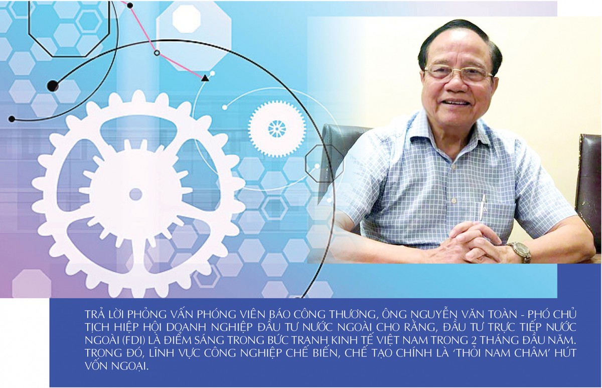 Công nghiệp chế biến, chế tạo: ‘Thỏi nam châm’ hút vốn ngoại Công nghiệp chế biến, chế tạo: ‘Thỏi nam châm’ hút vốn ngoại