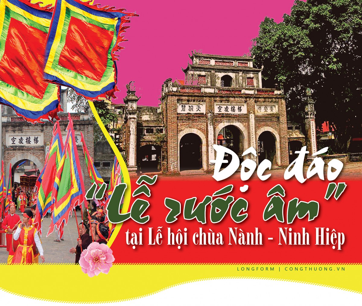 Độc đáo 'Lễ rước âm' tại Lễ hội chùa Nành, Ninh Hiệp