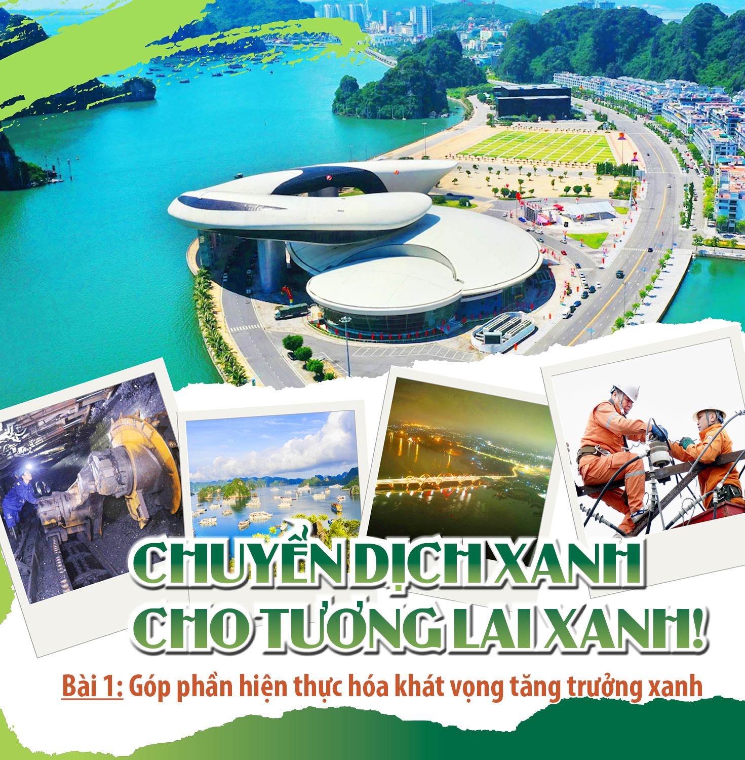 Chuyển dịch xanh cho tương lai xanh!