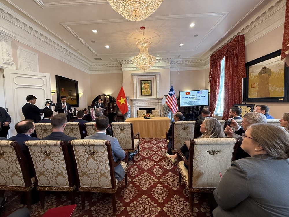 Việt Nam - Hoa Kỳ: Nhiều thỏa thuận hợp tác trong lĩnh Việt Nam - Hoa Kỳ: Nhiều thỏa thuận hợp tác trong lĩnh