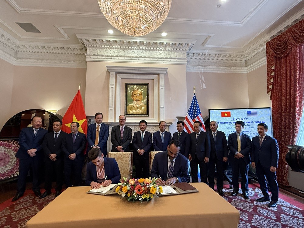 Việt Nam - Hoa Kỳ: Ký kết nhiều thỏa thuận hợp tác