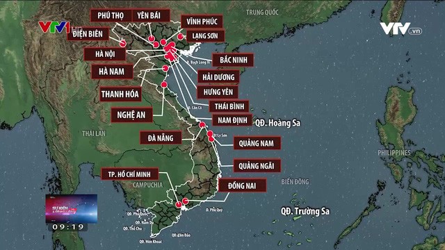 Danh sách các tỉnh, thành của Việt Nam 