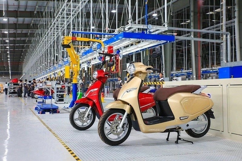 Ô tô, xe máy lắp ráp trong nước tăng mạnh sản lượng