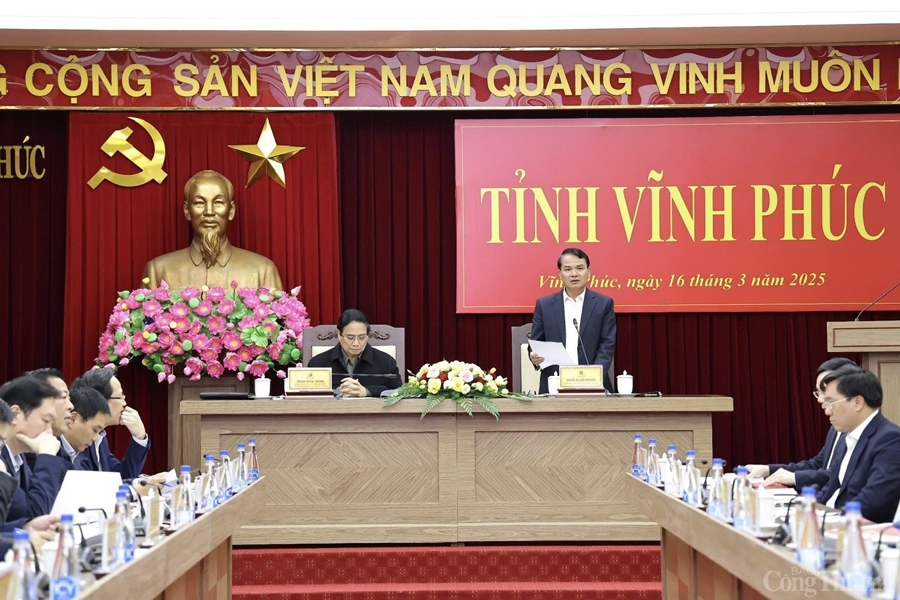 Thủ tướng Chính phủ Phạm Minh Chính: Vĩnh Phúc cần nhanh chóng