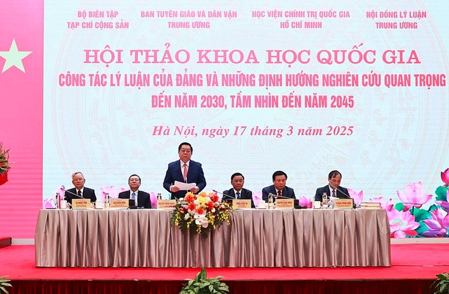 Công tác lý luận: Nền tảng cho các chủ trương quyết sách lớn của Đảng