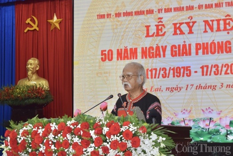 Lễ kỷ niệm 50 năm Ngày Giải phóng tỉnh Gia Lai Lễ kỷ niệm 50 năm Ngày Giải phóng tỉnh Gia Lai