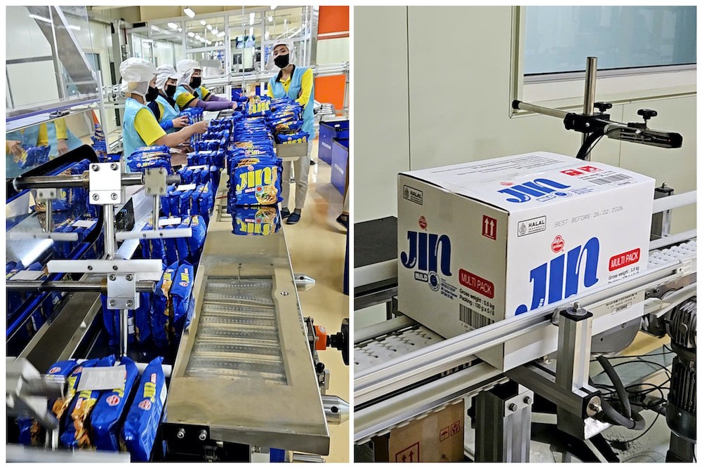 Sản phẩm mì JIN đạt tiêu chuẩn xuất khẩu MUI Halal. Ảnh: Ottogi Việt Nam Sản phẩm mì JIN đạt tiêu chuẩn xuất khẩu MUI Halal. Ảnh: Ottogi Việt Nam