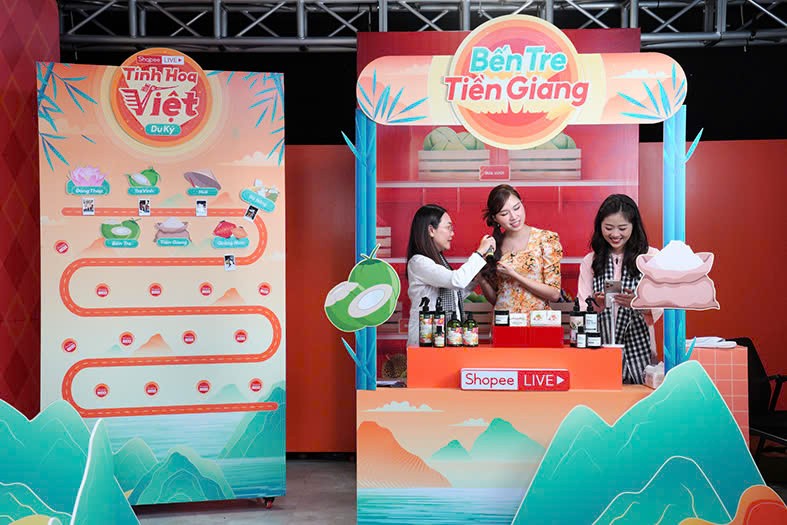 Shopee tôn vinh sản phẩm địa phương và xuất khẩu trực tuyến