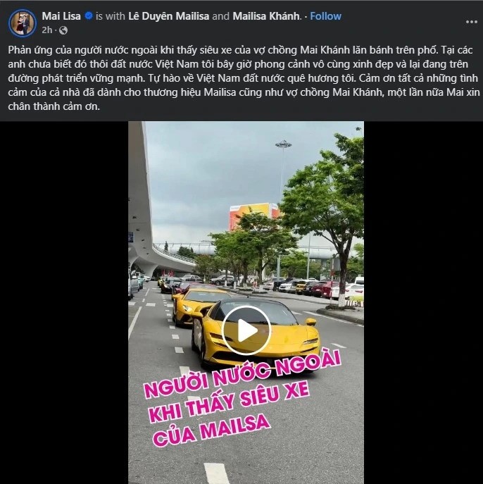 Dàn siêu xe của Mailisa vượt đèn đỏ: Vô tình hay chiêu