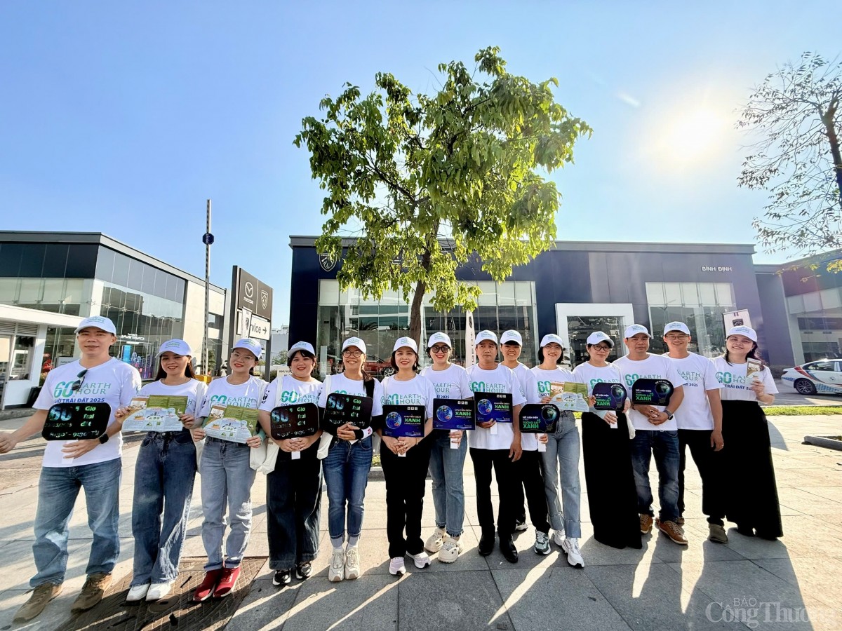 Chương trình hưởng ứng Chiến dịch Giờ Trái đất 2025 có sự tham gia đồng hành tích cực của một số sinh viên cùng gia đình người lao động Công ty Chương trình hưởng ứng Chiến dịch Giờ Trái đất 2025 có sự tham gia đồng hành tích cực của một số sinh viên cùng gia đình người lao động Công ty