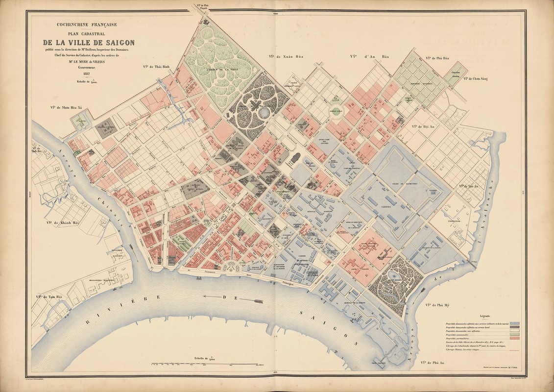 Lộ diện bản đồ cực quý hiếm về Nam Kỳ Lục Tỉnh