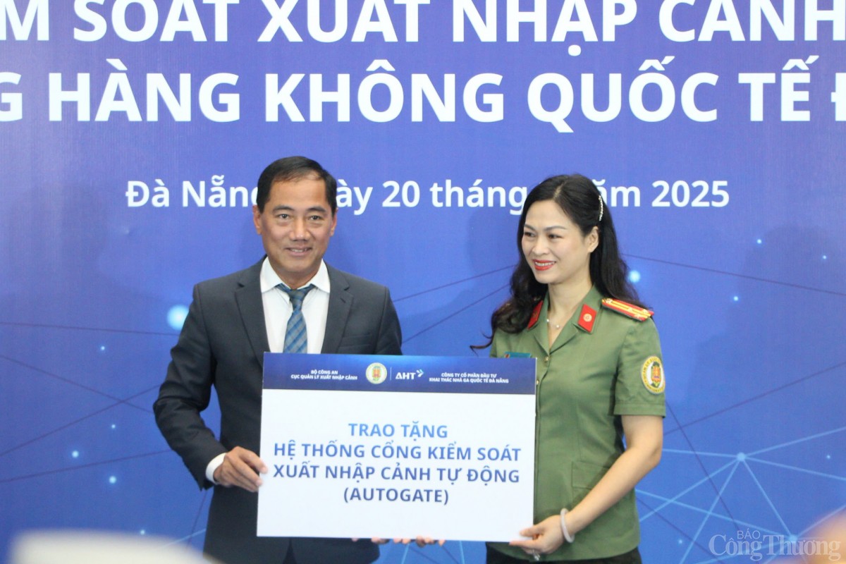 Cổng kiểm soát xuất nhập cảnh tự động sân bay Đà Nẵng