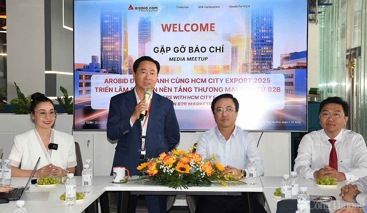 HCM CITY EXPORT 2025 được số hóa trên thương mại điện tử