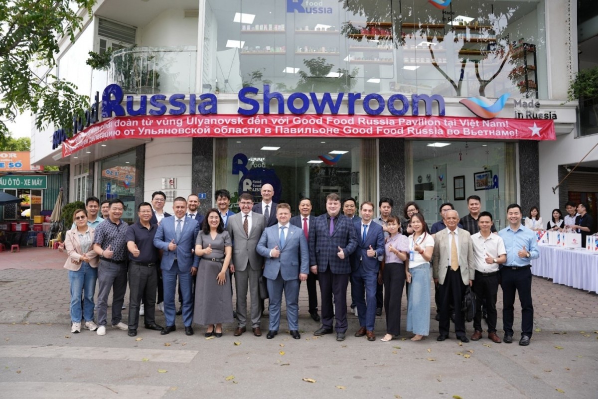 Cuộc gặp gỡ chiến lược giữa các nhà sản xuất Nga và nhà phân phối Việt Nam tại trung tậm Good Food Russia Cuộc gặp gỡ chiến lược giữa các nhà sản xuất Nga và nhà phân phối Việt Nam tại trung tậm Good Food Russia