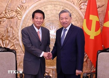Tổng Bí thư Tô Lâm đánh giá cao những đóng góp của nguyên Đại sứ đặc biệt Việt - Nhật Sugi Ryotaro
