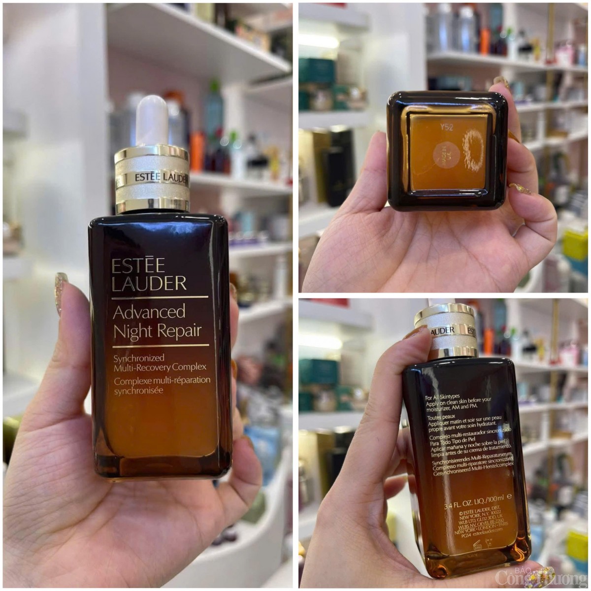 Một số sản phẩm dùng cho da mặt, nhưng không vỏ hộp, cũng không tem nhãn. Ảnh: Huyền Trang