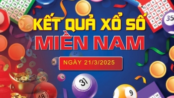 XSMN 21/3, kết quả xổ số miền Nam hôm nay 21/3/2025, KQXSMN 21/3