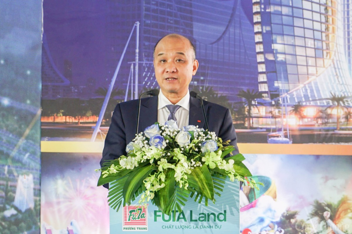 Phó Chủ tịch UBND thành phố Đà Nẵng Lê Quang Nam phát biểu tại lễ khởi công Phó Chủ tịch UBND thành phố Đà Nẵng Lê Quang Nam phát biểu tại lễ khởi công