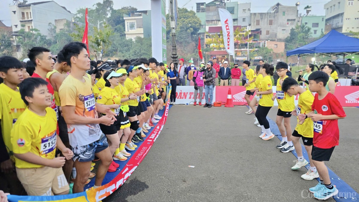 3.500 vận động viên tranh tài tại Giải Việt dã Kpă Klơng