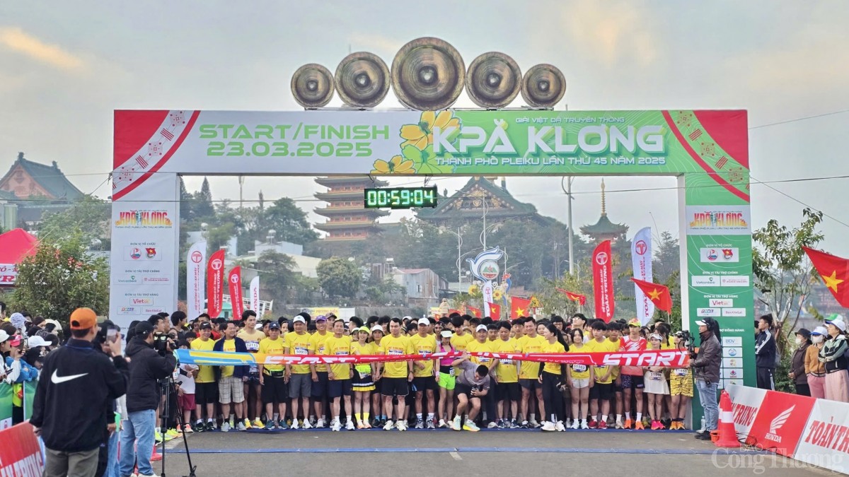 3.500 vận động viên tranh tài tại Giải Việt dã Kpă Klơng