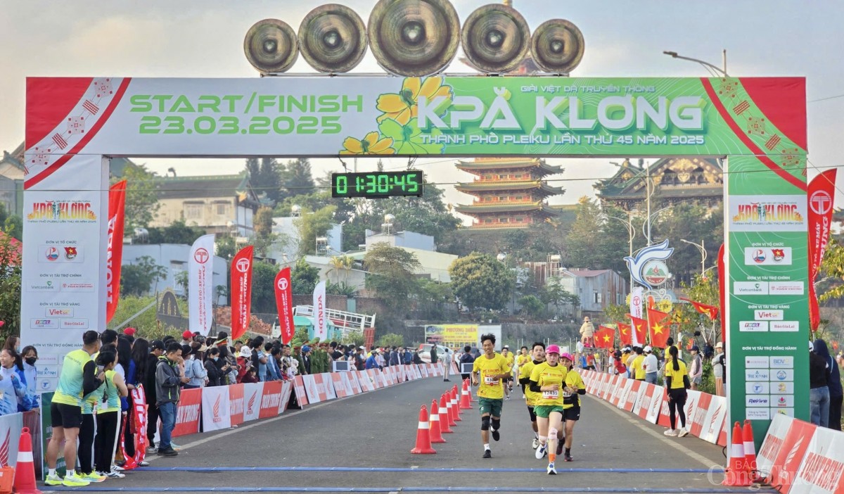 3.500 vận động viên tranh tài tại Giải Việt dã Kpă Klơng