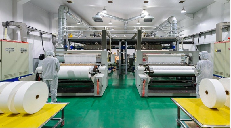 doan nghiệp lớn đầu tư vào sản xuất vải không dệt