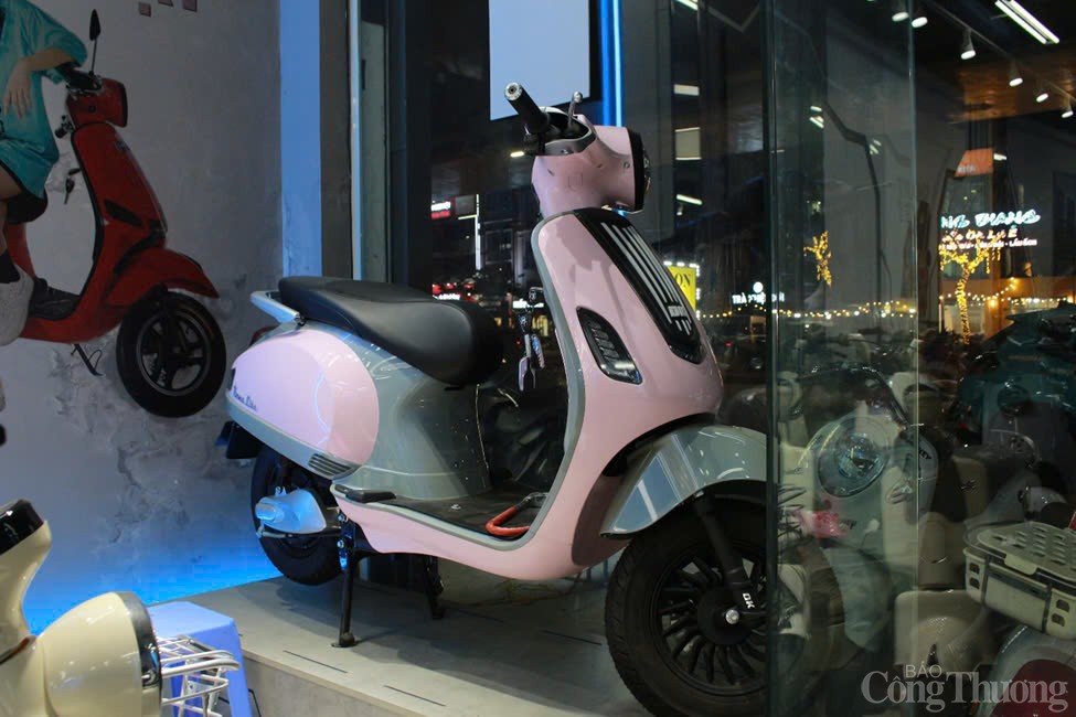 DK được đánh giá là một trong những thương hiệu xe điện hàng đầu Việt Nam. Ảnh: Huyền Trang