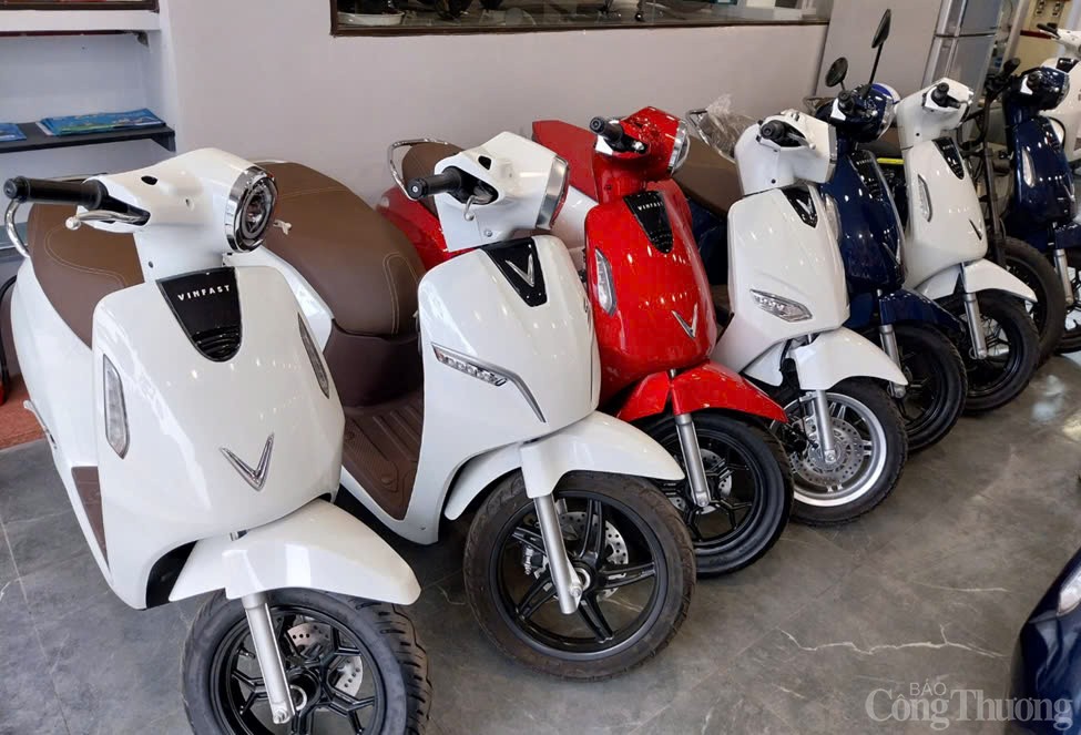 Xe máy điện Vinfast Evo 200 là một sản không còn xa lạ của Vinfast với quãng đường đi được trên một lần sạc lớn nhất lên tới 200km. Ảnh: Huyền Trang