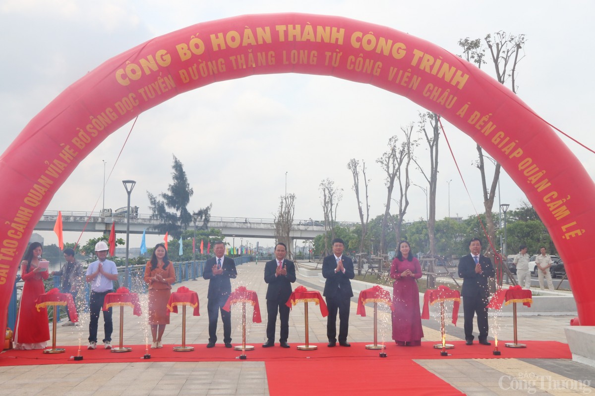 Khánh thành công trình cải tạo cảnh quan vỉa hè đường Thăng Long (thành phố Đà Nẵng) Khánh thành công trình cải tạo cảnh quan vỉa hè đường Thăng Long (thành phố Đà Nẵng)