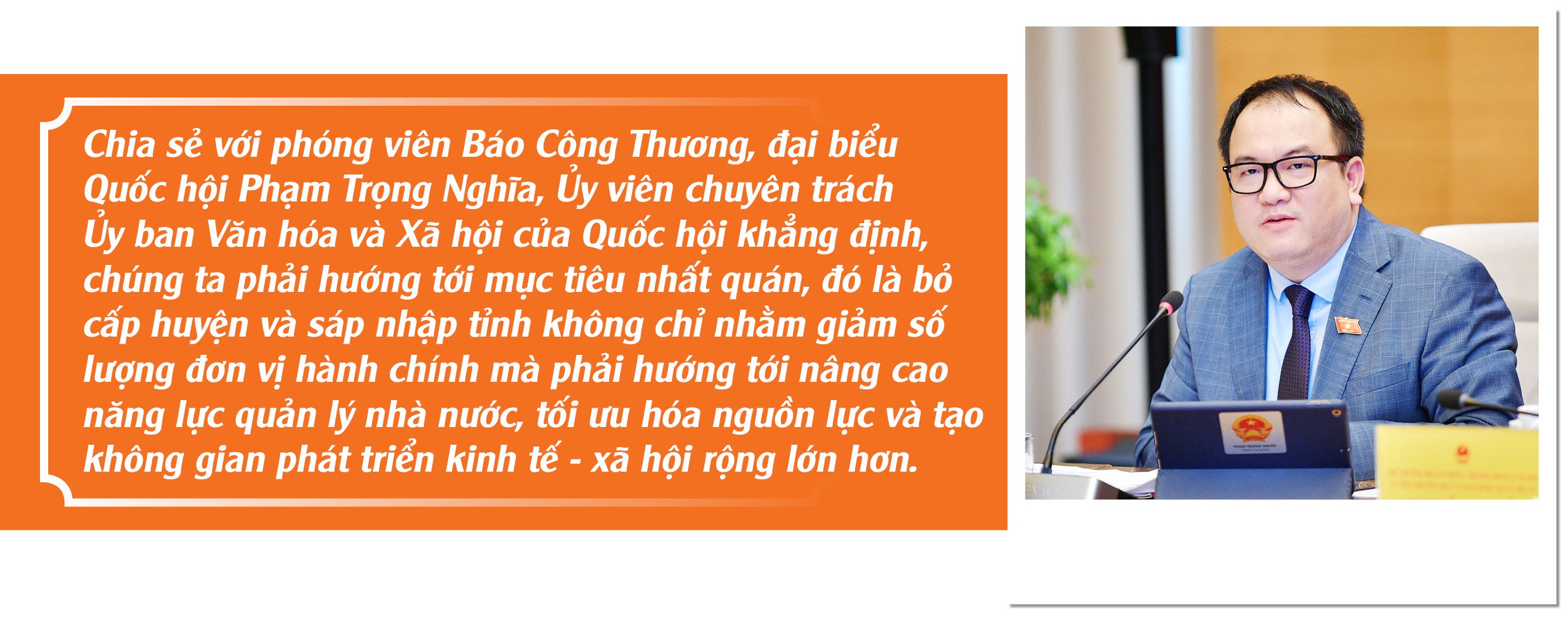 ĐB quốc hội gợi mở tiêu chí khi sắp xếp, sáp nhập Sáp nhập tỉnh cần quan tâm đến vấn đề gì? - 2