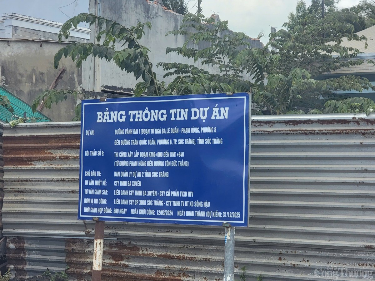 Sóc Trăng: Cận cảnh công trình trăm tỷ sau gần 3 tháng