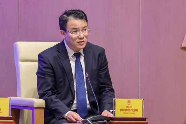 Thứ trưởng Bộ Tài chính Trần Quang Phương trả lời câu hỏi của đại biểu thanh niên - Ảnh: VGP/Nhật Bắc Thứ trưởng Bộ Tài chính Trần Quang Phương trả lời câu hỏi của đại biểu thanh niên - Ảnh: VGP/Nhật Bắc