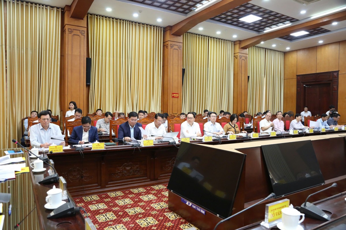 Hội nghị đối thoại doanh nghiệp tỉnh Thái Bình