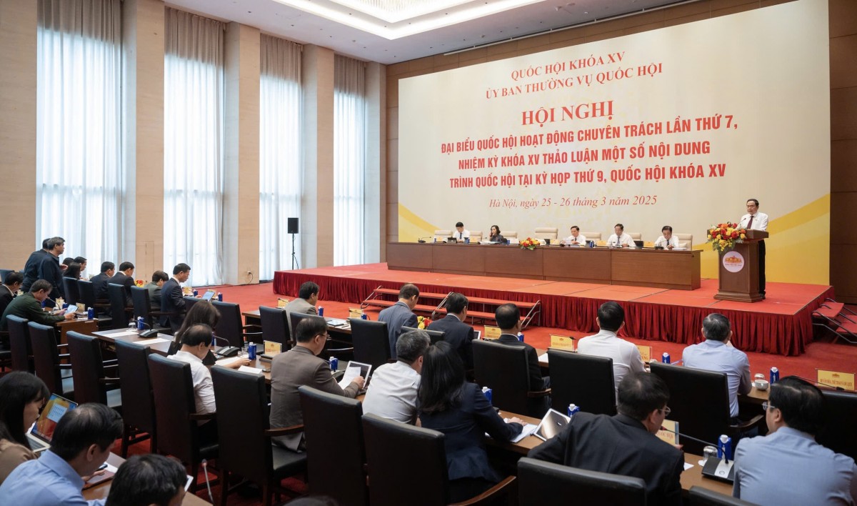 undefined Khai mạc Hội nghị đại biểu Quốc hội hoạt động chuyên trách