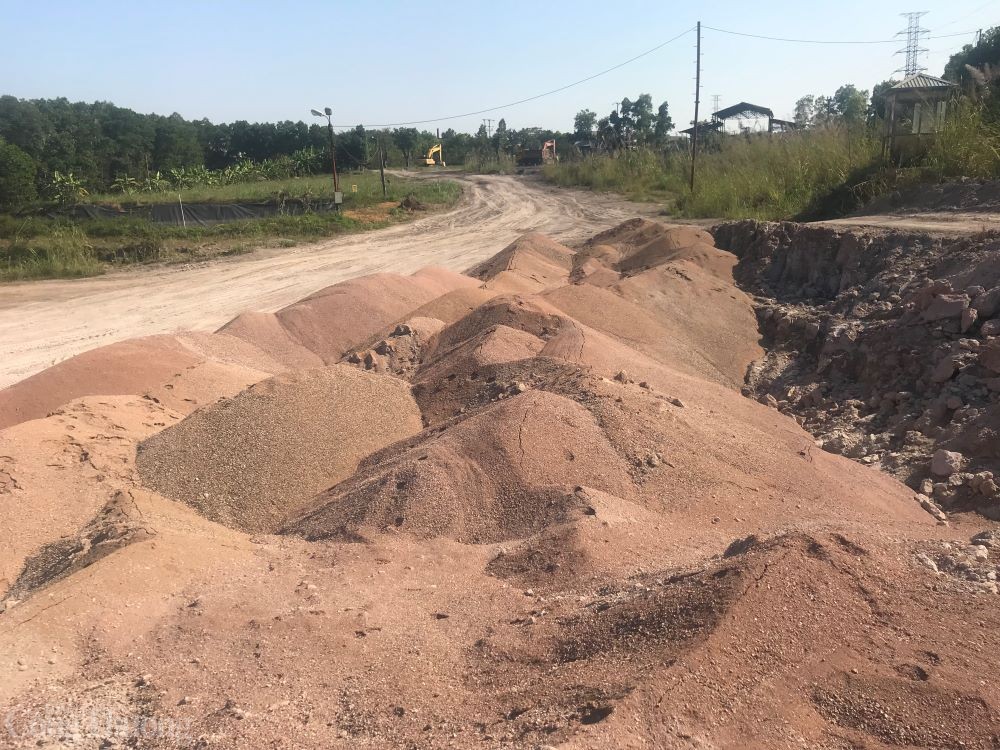 Hồ chứa tro xỉ của Nhiệt điện Cao Ngạn Hồ chứa tro xỉ của Nhiệt điện Cao Ngạn