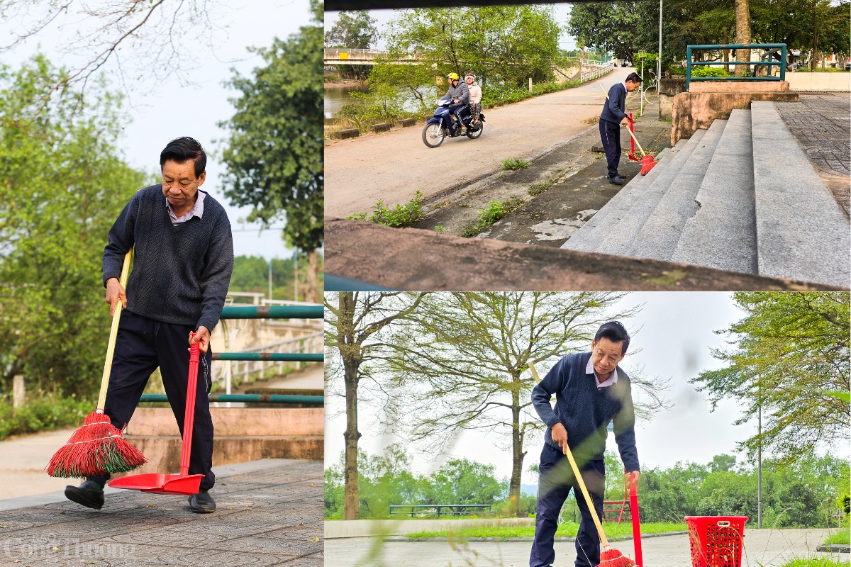 4: Hành độn đẹp của ông Điểm là tấm gương sáng để thế hệ trẻ noi theo. (Ảnh: Trọng Tùng)