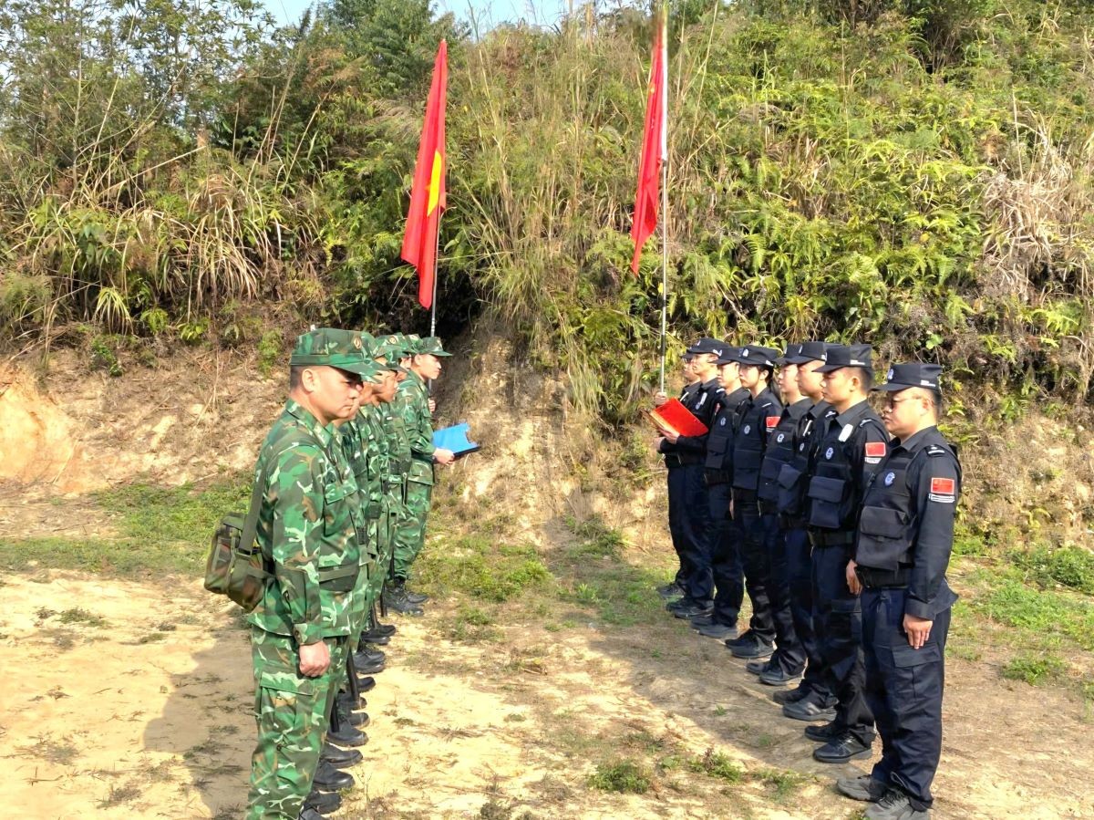 Tuần tra biên giới ở Hà Giang