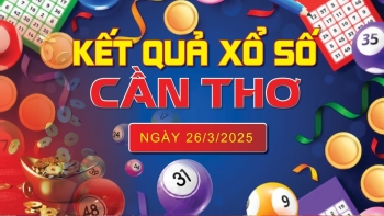 XSCT 26/3, kết quả xổ số Cần Thơ hôm nay 26/3/2025, KQXSCT 26/3