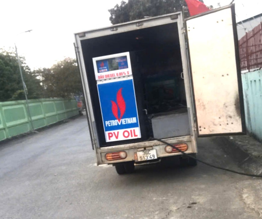 cây xăng di động cây xăng di động